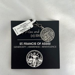 NWT Alex and Ani St Francis of Assisi charm